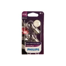 Avtomobil üçün lampa Philips Vision Plus P21/5W BAY15d+60% 12V, 2 əd