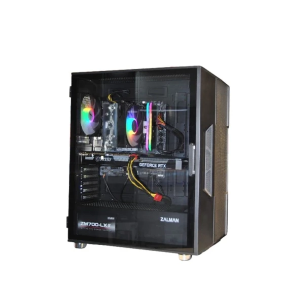 Masaüstü kompüter Zalman i3 NEO TG Black Gaming Case