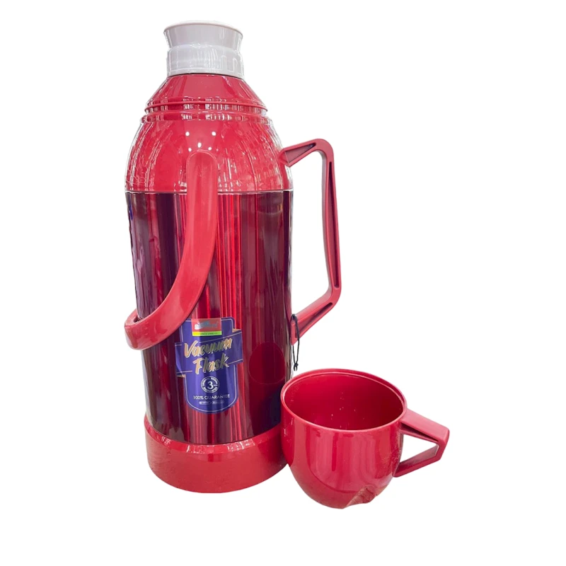 Termos ZTW-TZ5, plastik/şüşə, qırmızı, 3.2 l