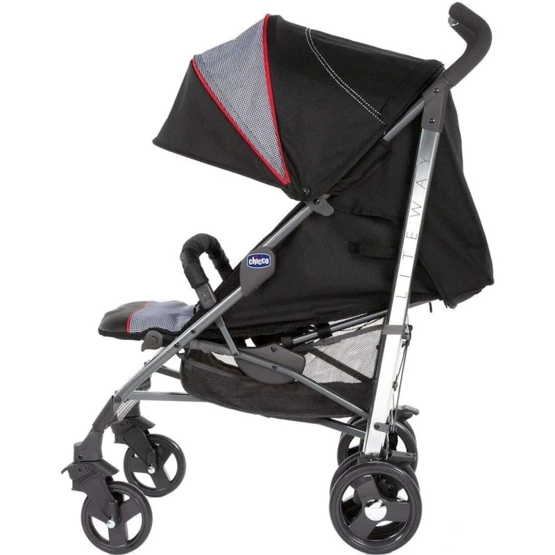 Детская коляска Chicco Lite Way3 Top Intrigue Черная/Коричневая