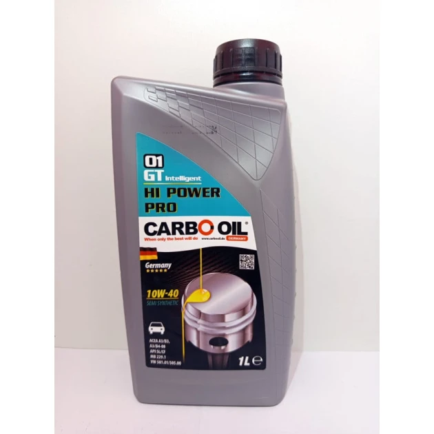 Motor yağı Carbo Oil 10W40, 1l ACEA A3/B3, A3/B4-8