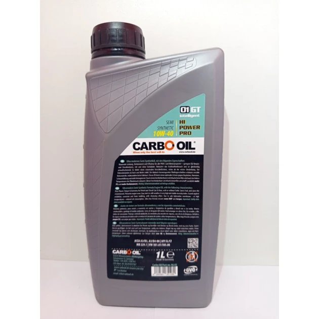 Motor yağı Carbo Oil 10W40, 1l ACEA A3/B3, A3/B4-8