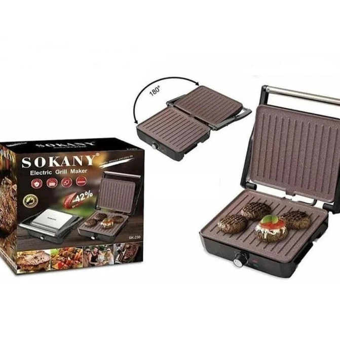 Электрогриль Sokany SK-230