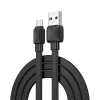 USB-кабель Wiwu WI-C003 Bravo USB to MicroUSB 1м, черный USB-кабель Wiwu WI-C003 Bravo USB to MicroUSB 1м, черный