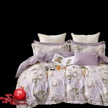 Yataq dəsti Narlı Super Narlı 000887, yorğan üzü 160x220 sm, mələfə 240x260 sm, 2 əd yastıq üzü 50x70 sm, ailəvi, satin/pambıq, rəngbərəng