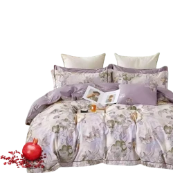 Yataq dəsti Narlı Super Narlı 000887, yorğan üzü 160x220 sm, mələfə 240x260 sm, 2 əd yastıq üzü 50x70 sm, ailəvi, satin/pambıq, rəngbərəng