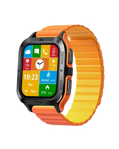 Ağıllı saat Kospet Tank M2 Orange - kt_m2