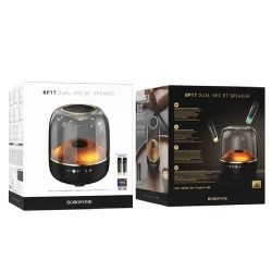 Портативная колонка Borofone BP17 Cristalino, черный