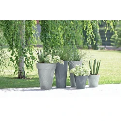 Dibçək Prosperplast Anrasit DCUB140E, plastik, tünd boz, 1.2 l, 140x124 mm