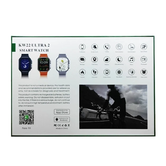 Умные часы Keqiwear KW22 Ultra 2 Умные часы Keqiwear KW22 Ultra 2