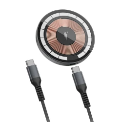 Беспроводное зарядное устройство Wiwu M17, Серый