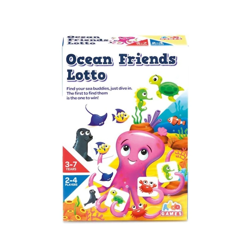 Развивающая игра Addo Play LTD Ag Ocean Friends Lotto 313-11111-B, 3+ лет Развивающая игра Addo Play LTD Ag Ocean Friends Lotto 313-11111-B, 3+ лет