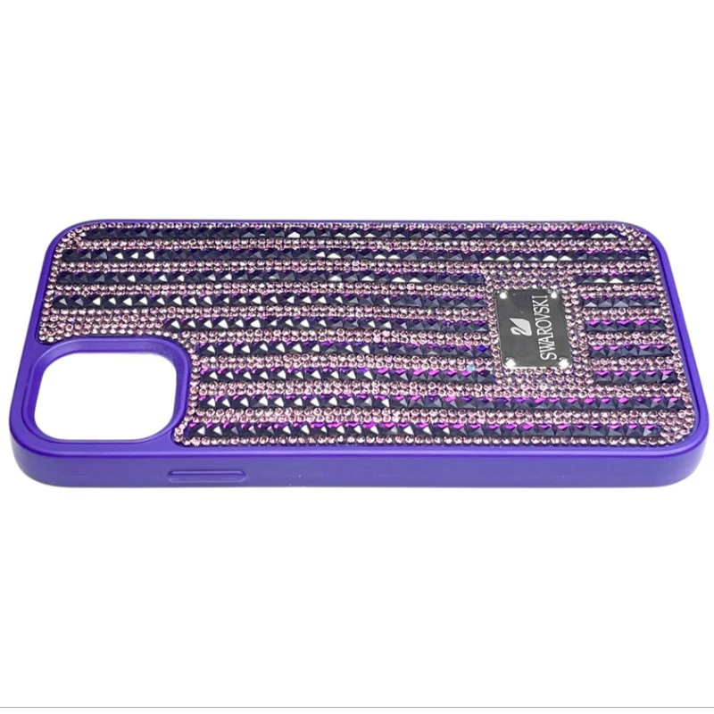 Çexol Apple iPhone 11 üçün Swarovski Purple