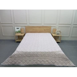 Pled-örtük Pima Cotton SHA-00006424, pambıq, rəngbərəng, ikinəfərlik, 220x240 sm