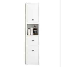 Stellaj Ev Plus 12115631, LDSP, ağ, 140x25x30 sm
