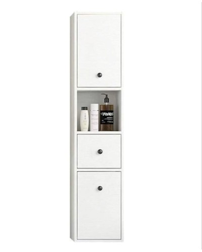 Stellaj Ev Plus 12115631, LDSP, ağ, 140x25x30 sm