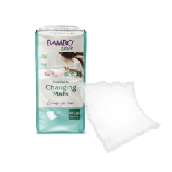 Одноразовые пеленки Bambo Nature, 60х60 см, 10 шт