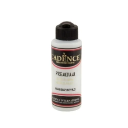 Декоративная акриловая краска Cadence Premium Acrylic Paint 6440 Ice White, 120 мл Декоративная акриловая краска Cadence Premium Acrylic Paint 6440 Ice White, 120 мл