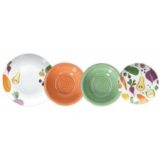 Süfrə qab-qacaq dəsti Tognana Madison Collection, farfor, 6 nəfərlik, 18 parça
