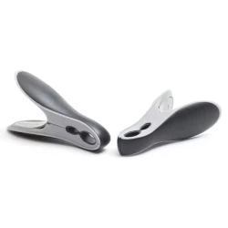 Набор прищепок Brabantia 149405, пластик, черный/серый, 8 шт