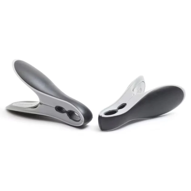 Набор прищепок Brabantia 149405, пластик, черный/серый, 8 шт Набор прищепок Brabantia 149405, пластик, черный/серый, 8 шт