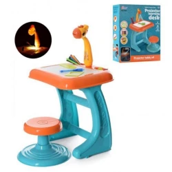 Rəsm çəkmə üçün öyrədici proyektor Projector learning desk 6788, 54 əşya