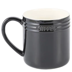 Кружка Gipfel Cliff 51876, керамика, черная, 430 мл Кружка Gipfel Cliff 51876, керамика, черная, 430 мл