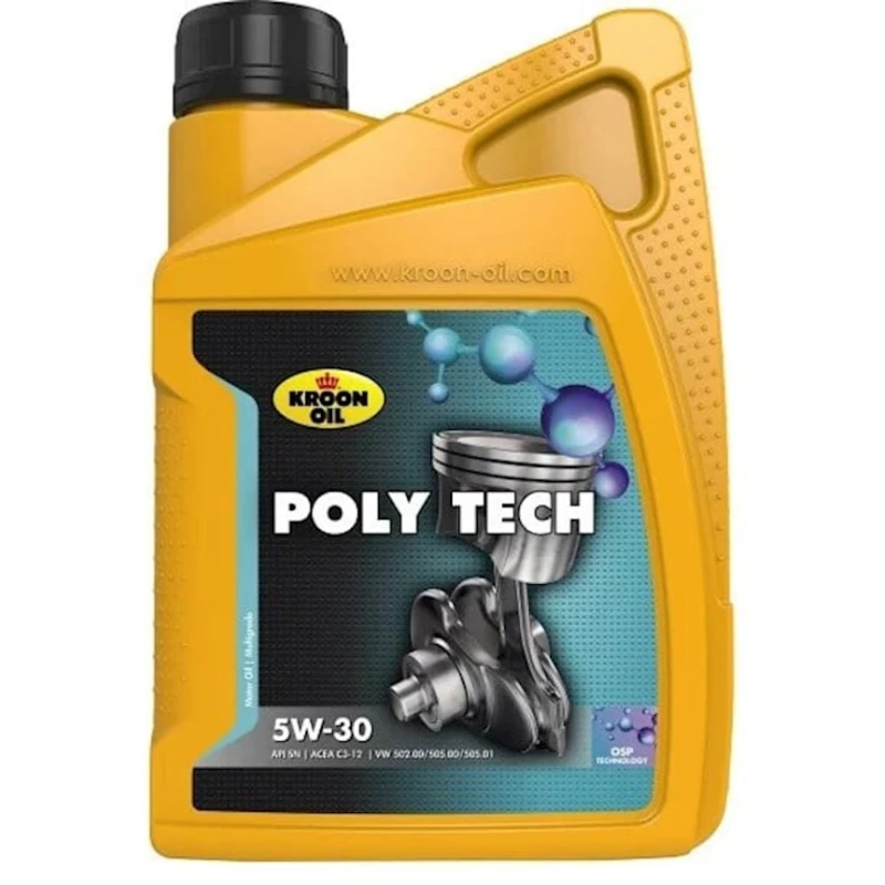 Моторное масло Kroon-Oil Poly Tech 5W30, 1 л