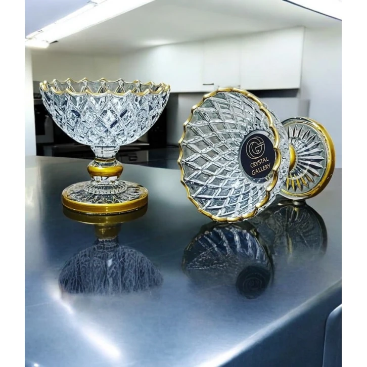 Mürəbbə qabı Gallery Home GH-000153, şəffaf, 12 sm Mürəbbə qabı Gallery Home GH-000153, şəffaf, 12 sm