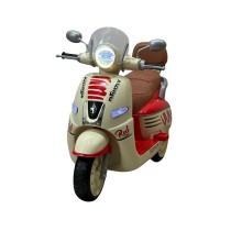 Uşaq elektrik motosikli MT668BZ, 4+ yaş, bej