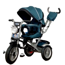 Детский трехколесный велосипед HXNU, синий