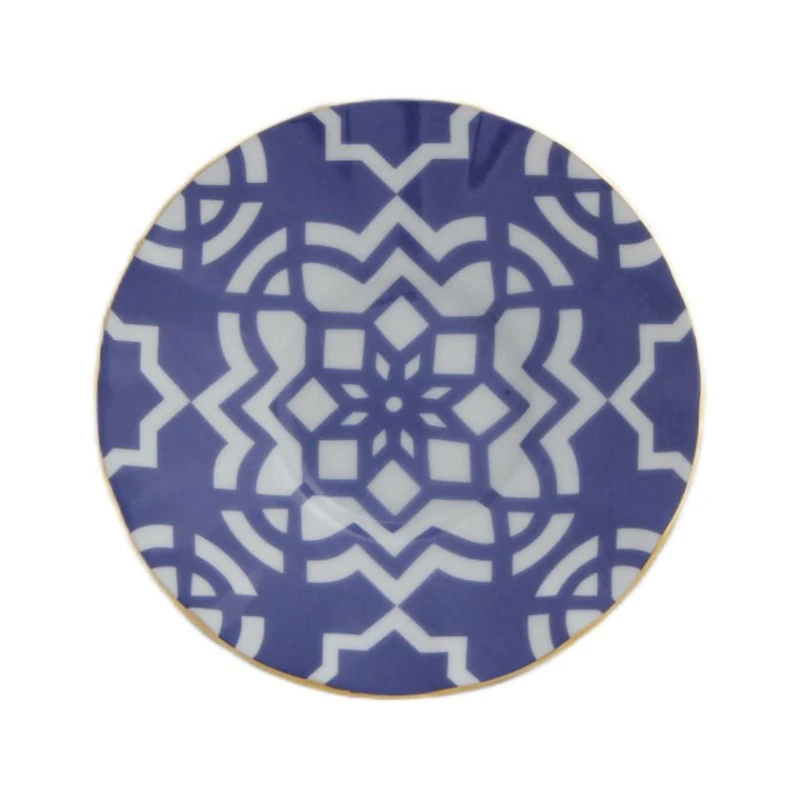 Nəlbəki Porland Morocco Desen7, farfor, göy, 12 sm