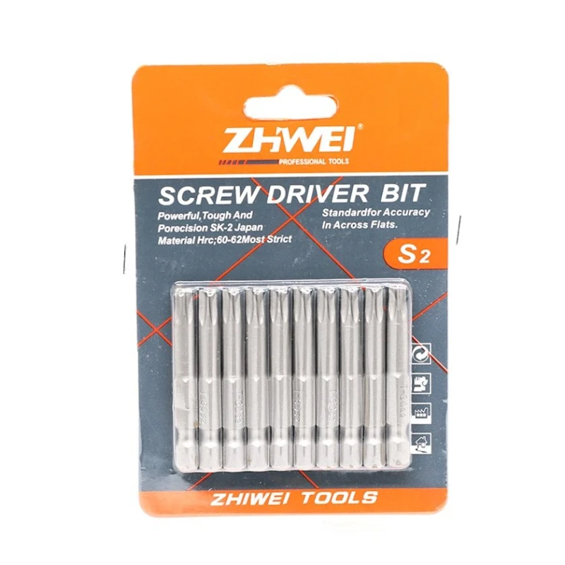 Bitalar dəsti drel üçün Zhwei T30 26782, 50 mm, 10 əd