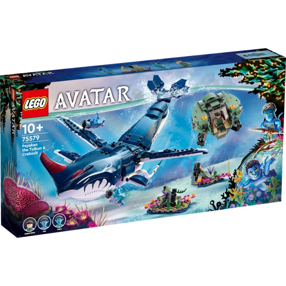 Конструктор LEGO Avatar Payakan the Tulkun & Crabsuit 75579, 10+ лет, 761 элементов