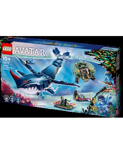 Konstruktor LEGO Avatar Payakan the Tulkun & Crabsuit 75579, 10+ yaş, 761 hissə