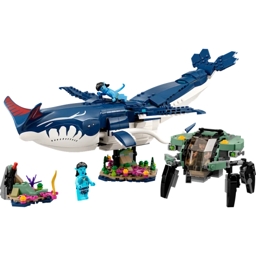 Конструктор LEGO Avatar Payakan the Tulkun & Crabsuit 75579, 10+ лет, 761 элементов