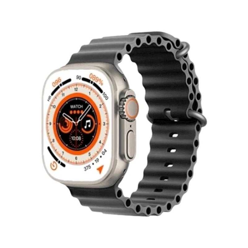 Смарт-часы Smart Watch HW8 Ultra Max Black (smart saat m8 ultra max silver black 2in1 band)