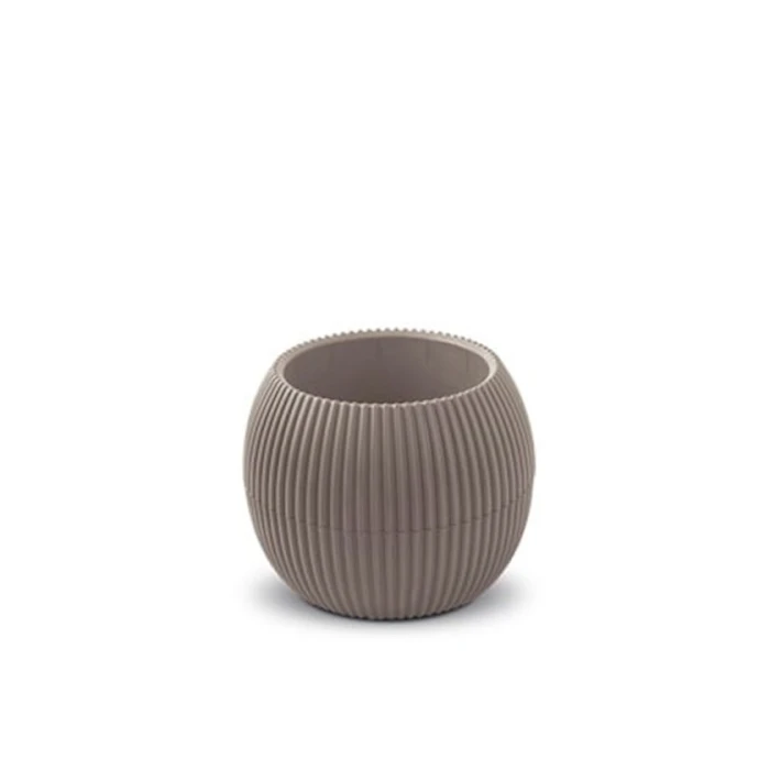 Горшок Karasu N3 TM.33295, 0.7 л, пластик, коричневый Горшок Karasu N3 TM.33295, 0.7 л, пластик, коричневый