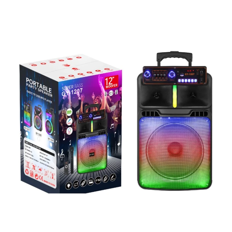 Портативная колонка GY-1207 Multicolor