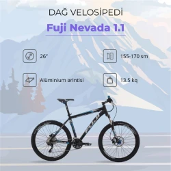 Горный велосипед Fuji Nevada 1.1, Size: S/M, 15