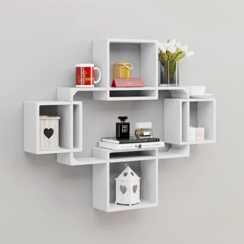 Divar rəfi Art Mebel 240, laminat, 110х110х15 sm