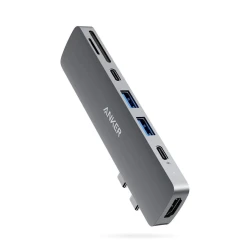 USB HUB Anker 7-in-2 USB-C Hub, Gray USB HUB Anker 7-in-2 USB-C Hub, Gray