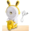 Mini-ventilyator Cute Bunny, sarı