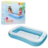 Надувной бассейн Intex H57225588403, 166x100x28 см, 90 л, голубой