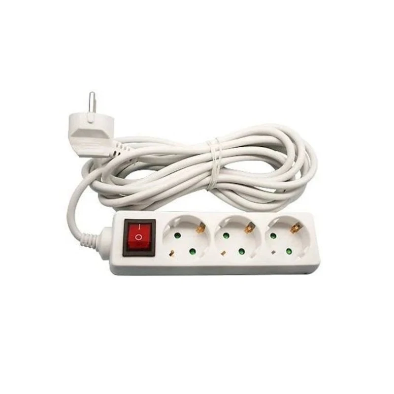 Удлинитель Navigator 71 455 NPE-S1, 3 м, 3-розеточный