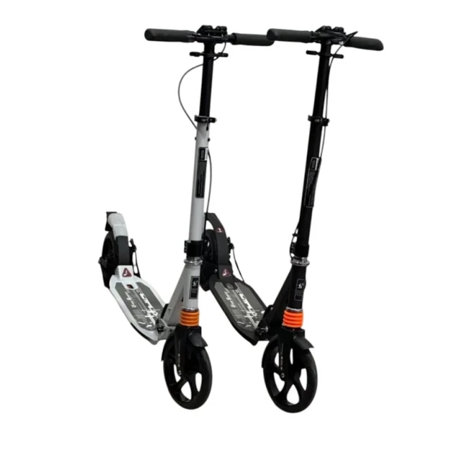 Qatlanan samokat smil_1331, ağ/qara Qatlanan samokat smil_1331, ağ/qara