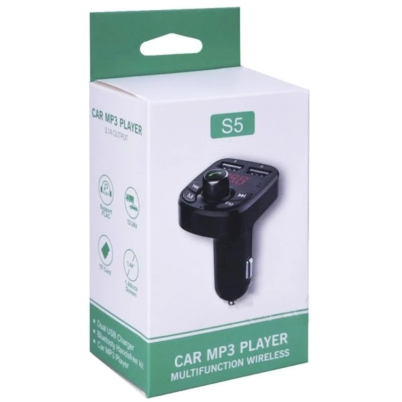 Avtomobil üçün FM transmitter TTech S5 Black