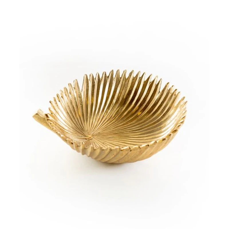 Фруктовница Hom-me 101779, 30x27x9 см, полирезин, золотистый Фруктовница Hom-me 101779, 30x27x9 см, полирезин, золотистый