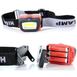 Налобный фонарь Worldforce 11406, 3 W