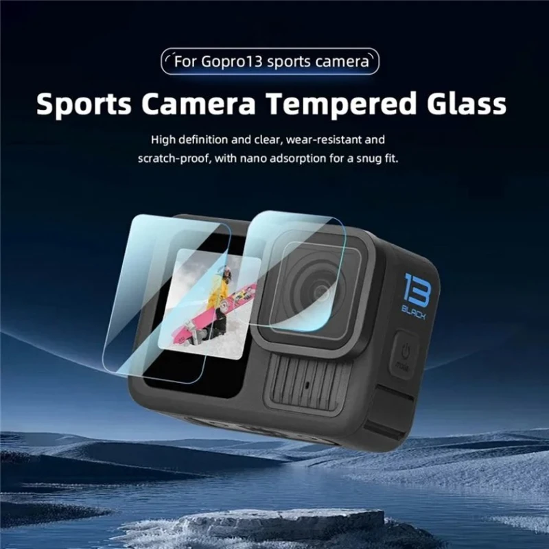 Набор защитных стекол для камеры Puluz 6838000848A для GoPro Hero 13 Набор защитных стекол для камеры Puluz 6838000848A для GoPro Hero 13